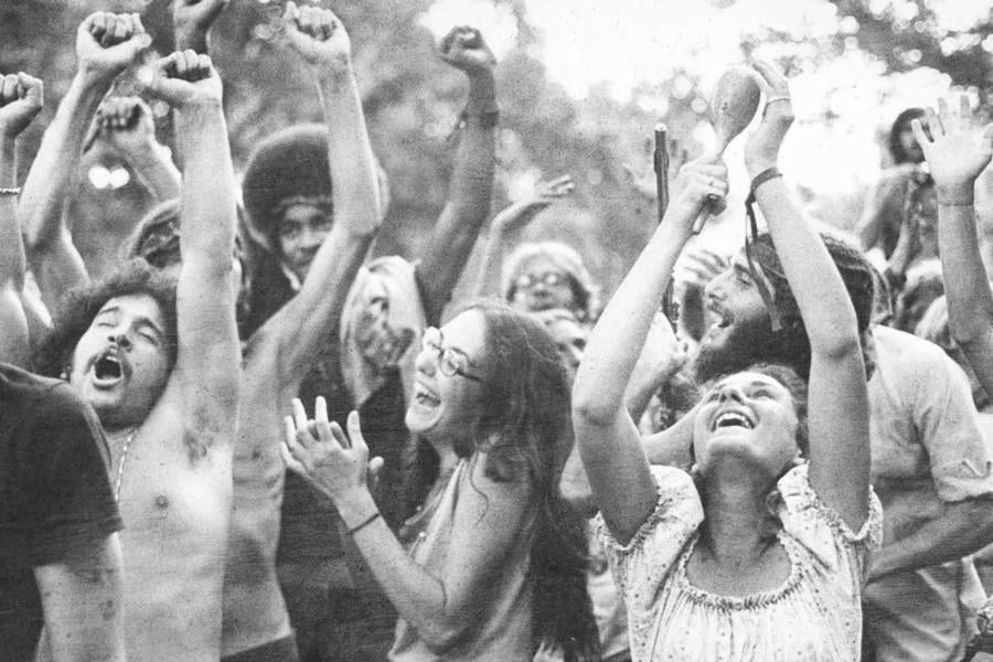 Jim Marshall's Iconic Photos from the 1969 Woodstock Festival ‹ Literary Hub