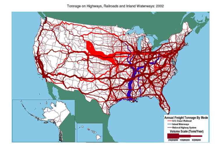 These Informative Maps Reveal Surprising Data About the USA