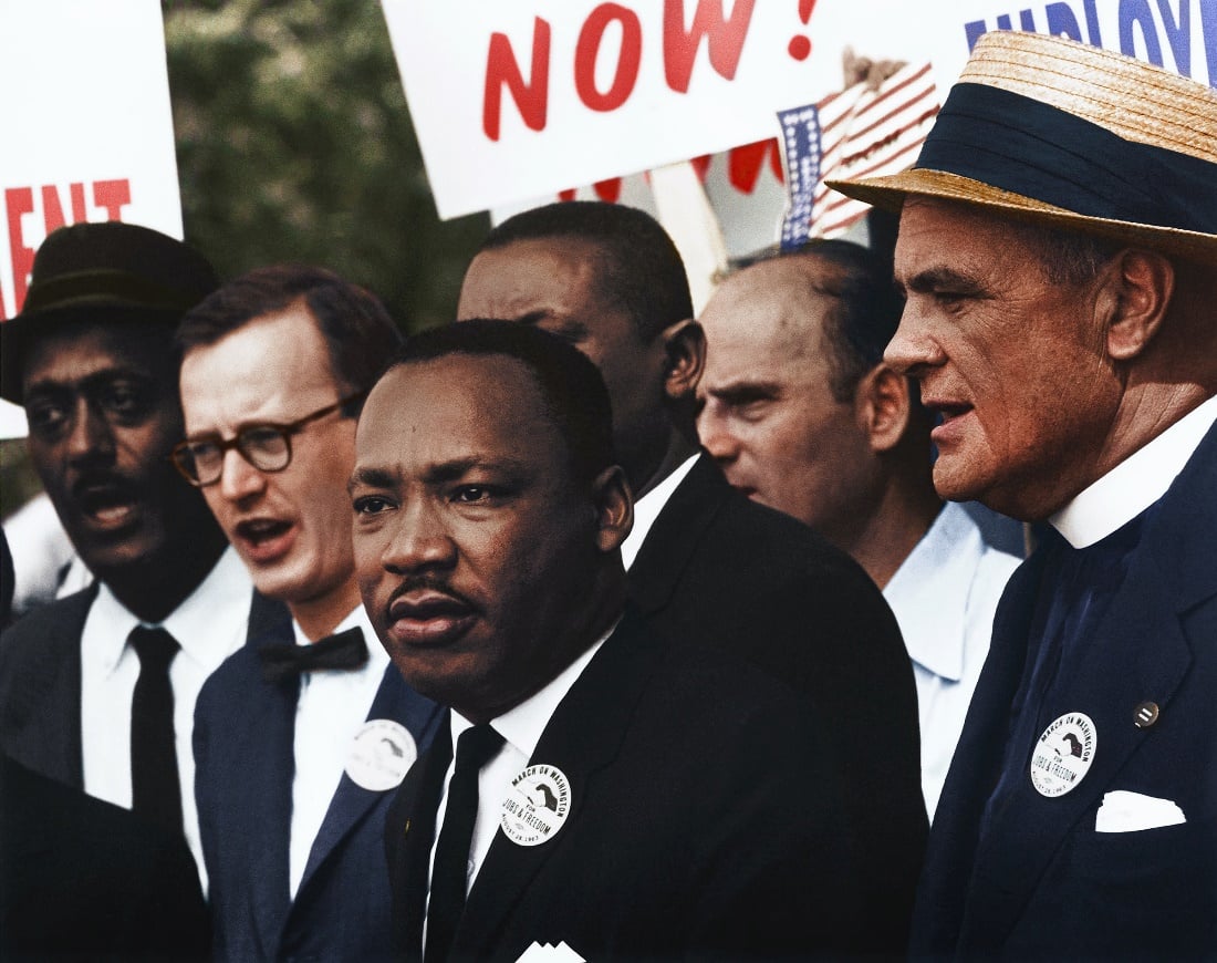 Martin Luther King Jr was the leader of the Civil Rights Movement