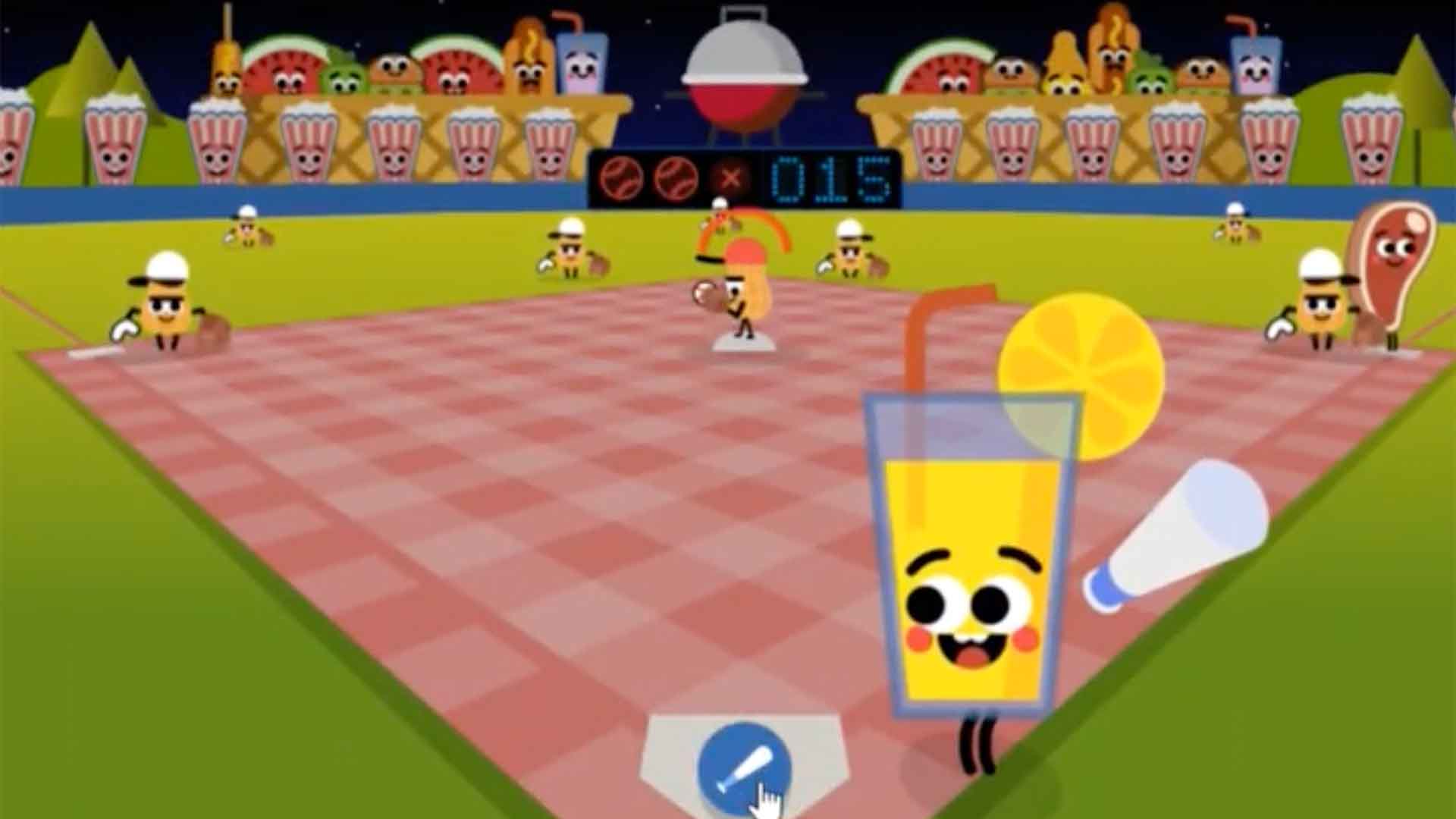 Try the Google Doodle Baseball Game and Other Games