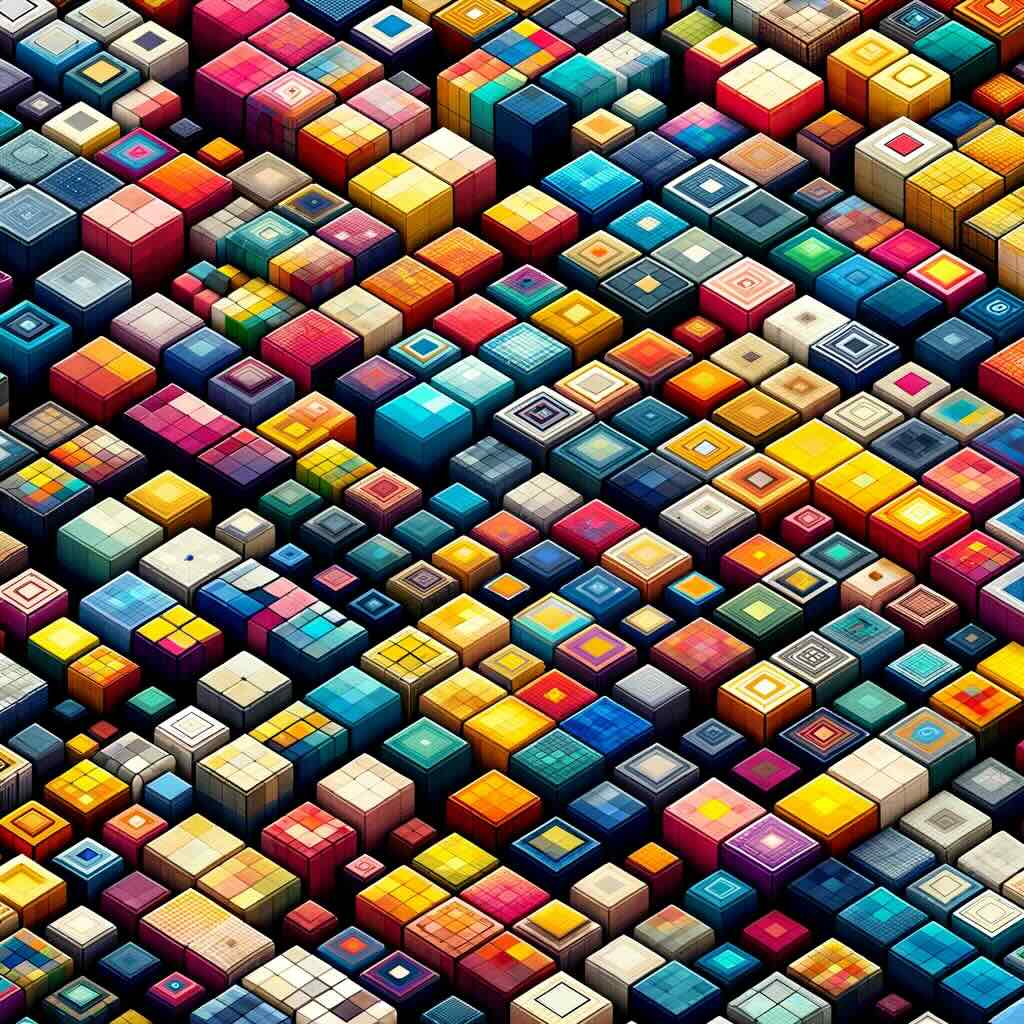 square mosaic