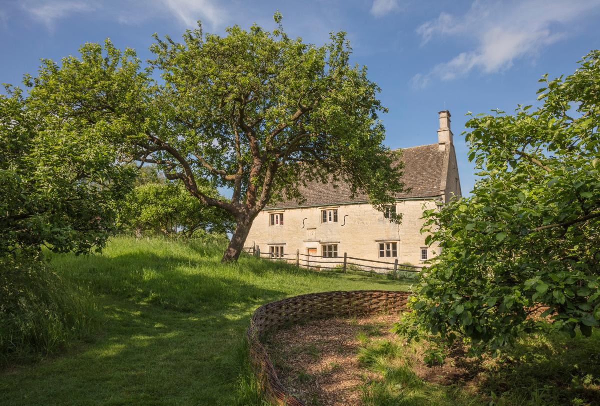 The famous Isaac Newton apple tree at Woolsthorpe Manor