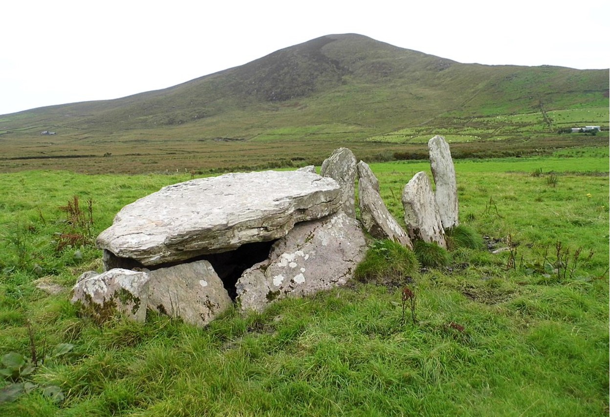 Coom Tomb, a wedge tomb in County Kerry, Ireland