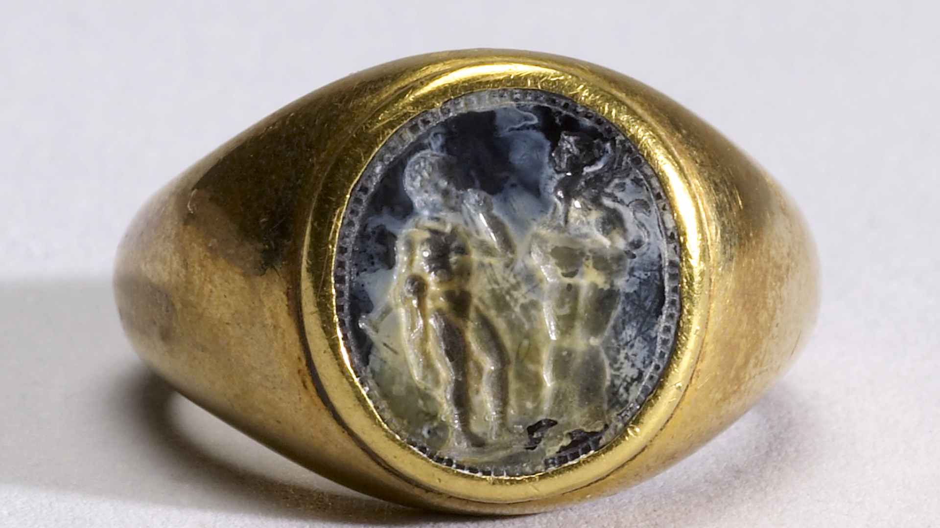 A ring that was worn in Roman times.