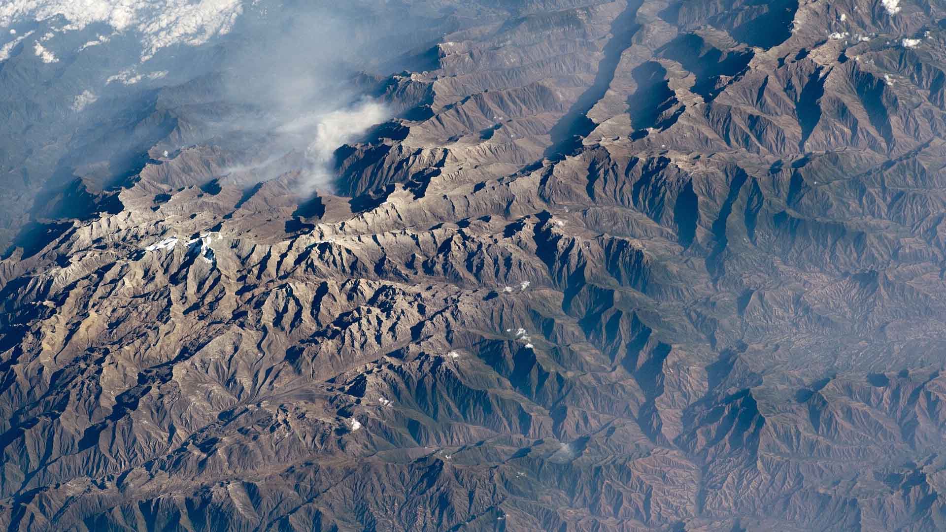 Sierra Nevada de Santa Marta as seen from the ISS