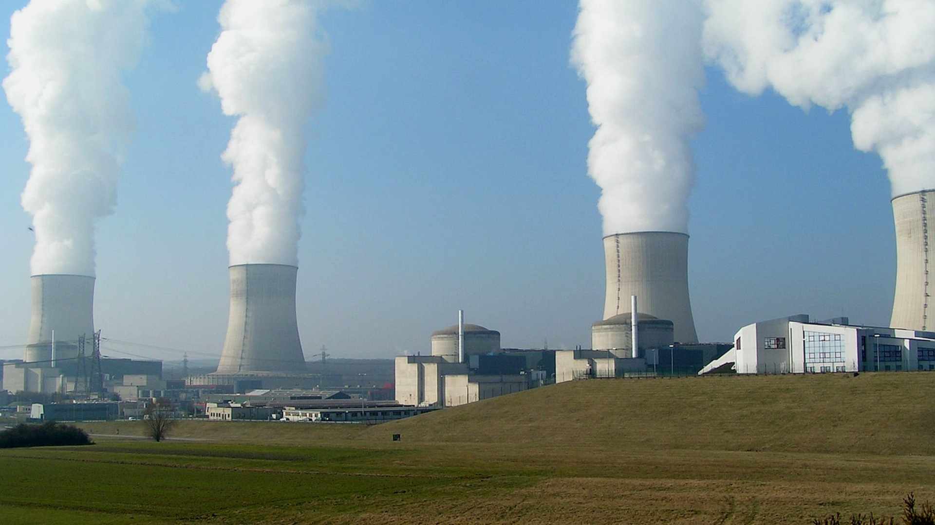 A nuclear power plant located in Cattenom, France.