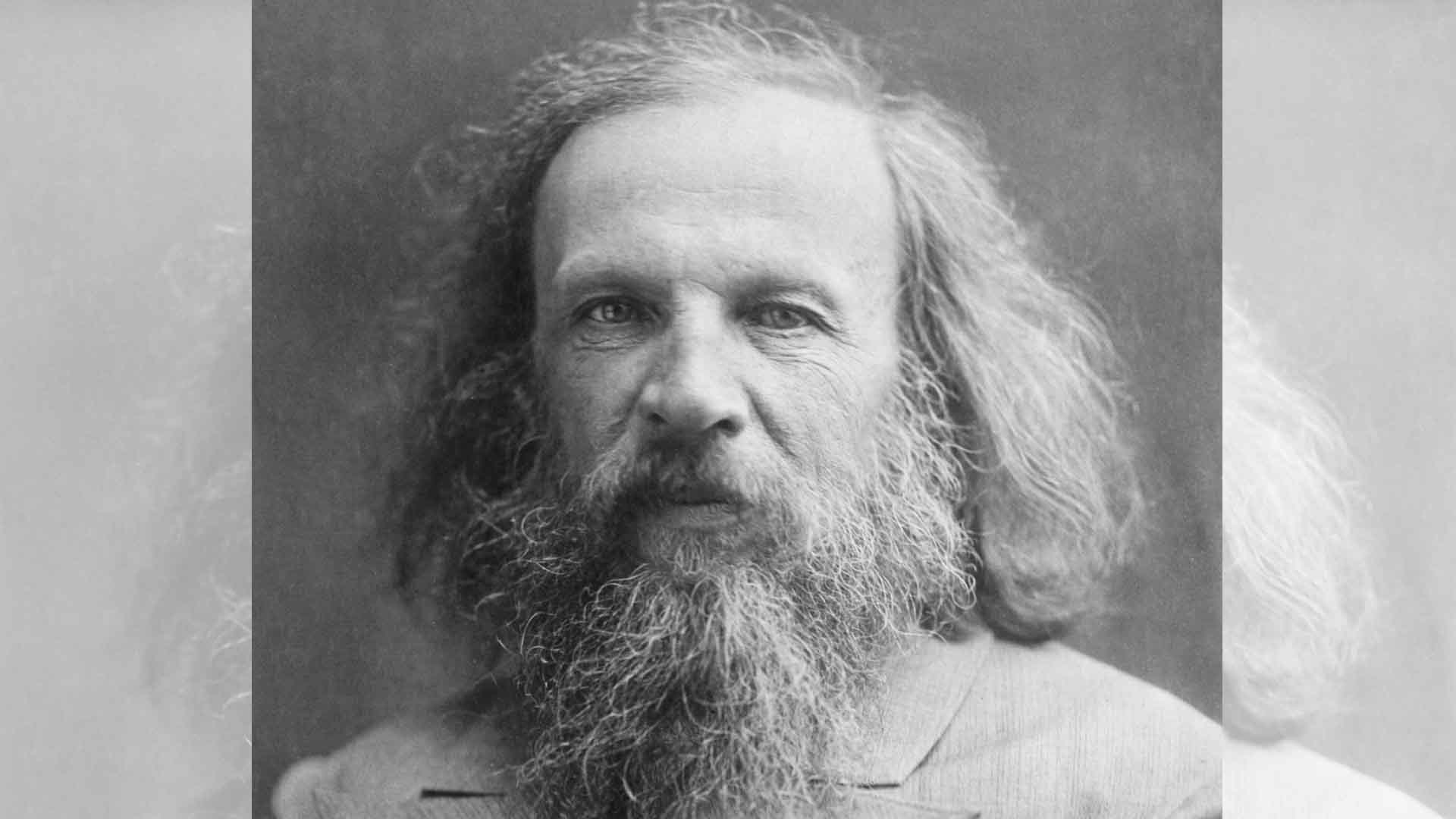 Portrait of Dmitri Mendeleev