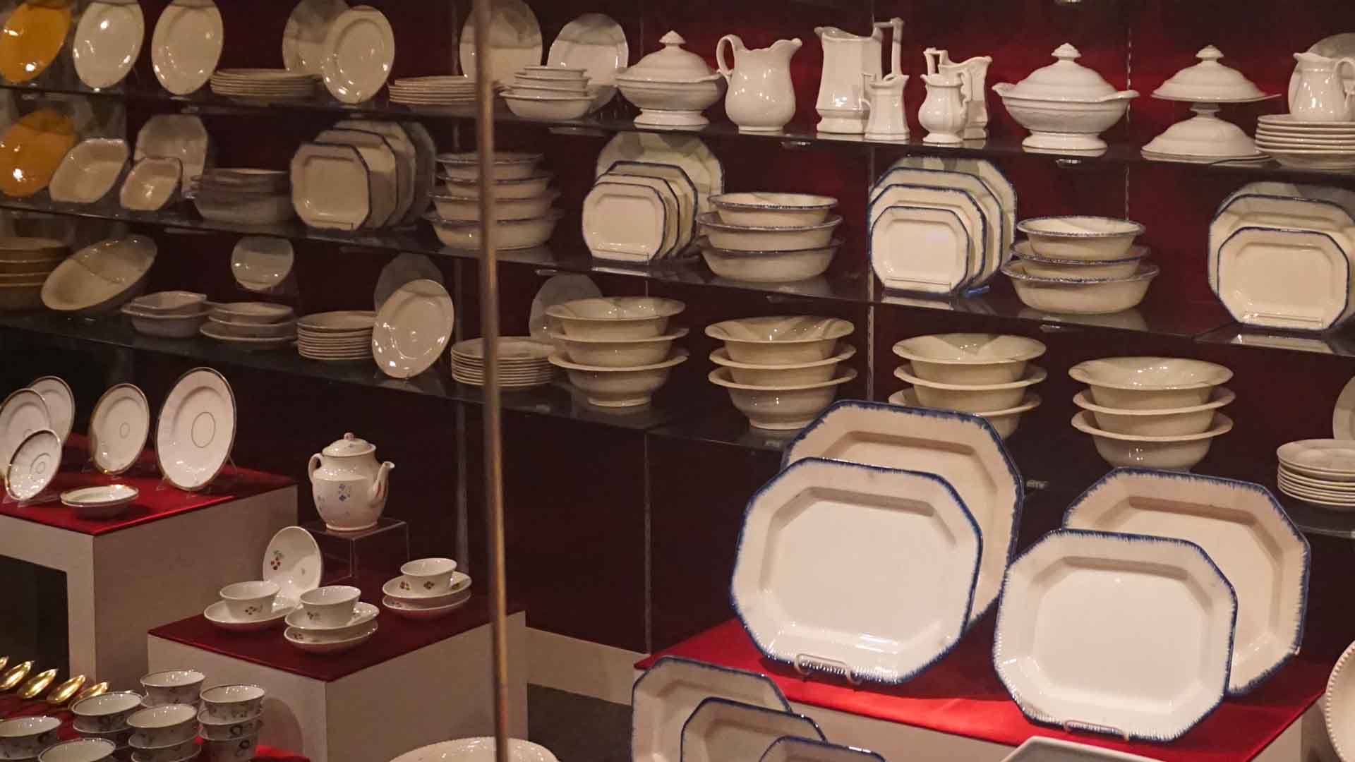 Dishes were recovered from the Arabia.