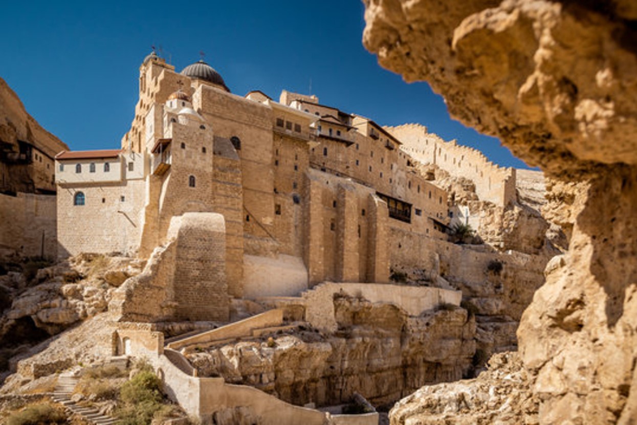 Picture of the ancient city of Bethlehem