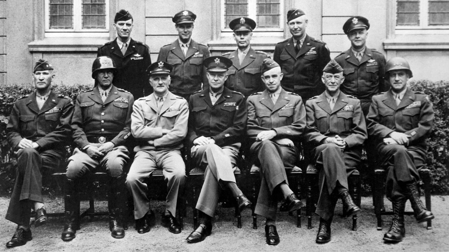 Many senior military officials from the U.S. during World War II.