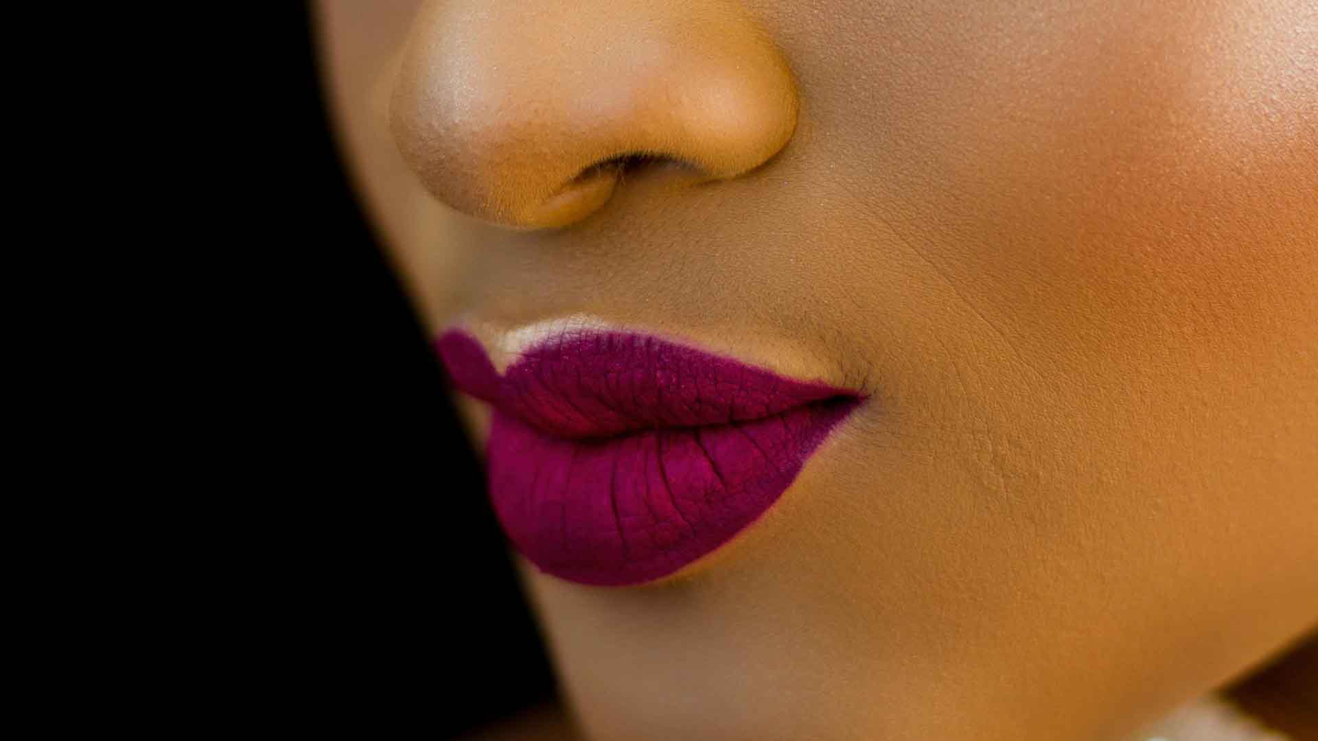 Close-up Photo of Beautiful Woman in Make-up Looking Away