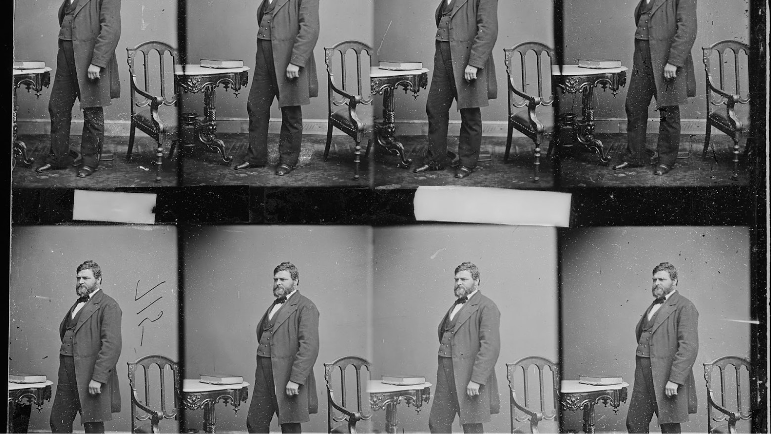 Photographs of B. Bates taken by Matthew Brady during the Civil War.
