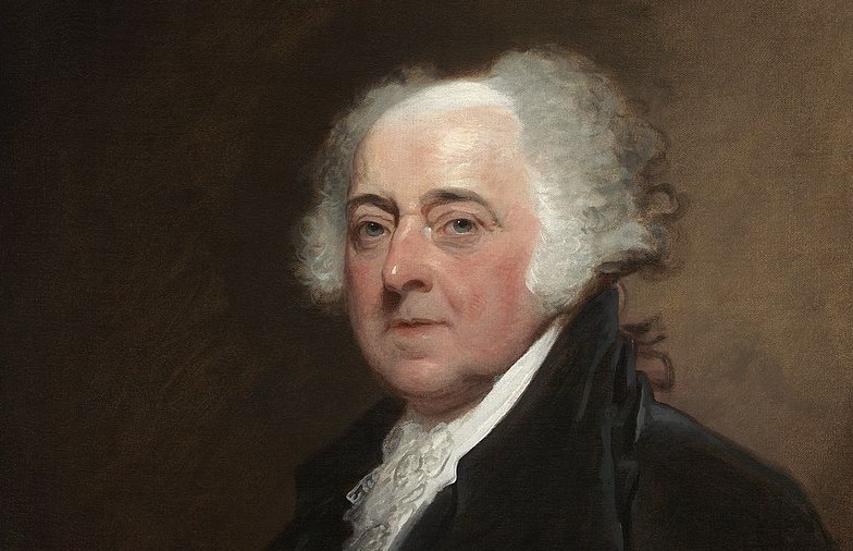 An oil painting of a man with long white hair and a old fashion suit