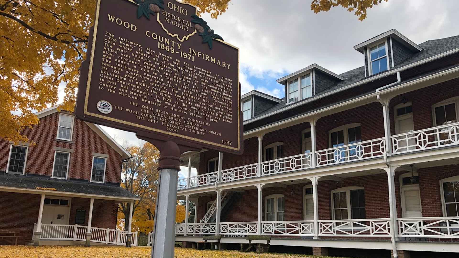 Exterior of Wood County Museum