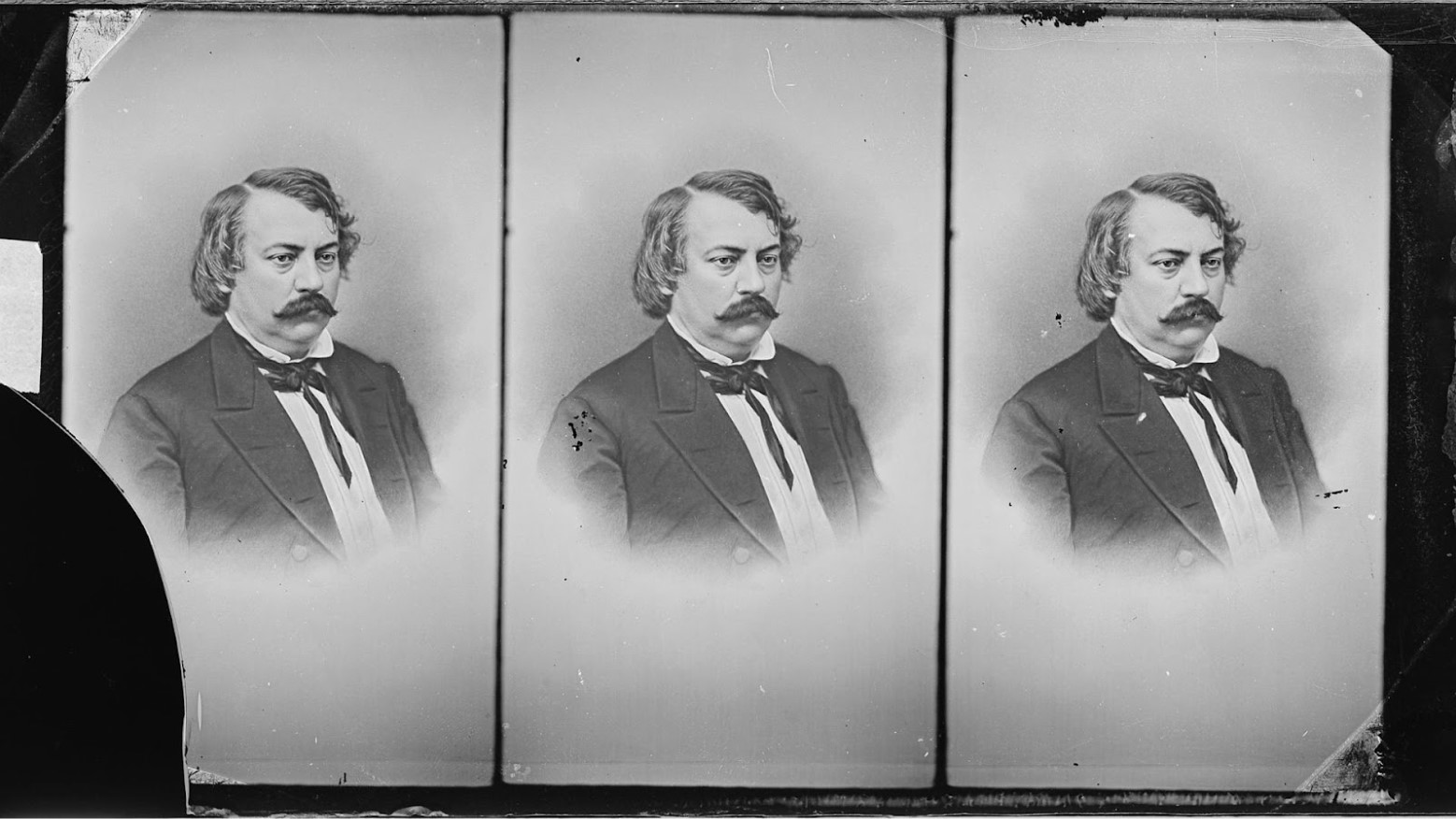 Three photos of Hon. Matthew H. Carpenter by Matthew Brady during the Civil War.
