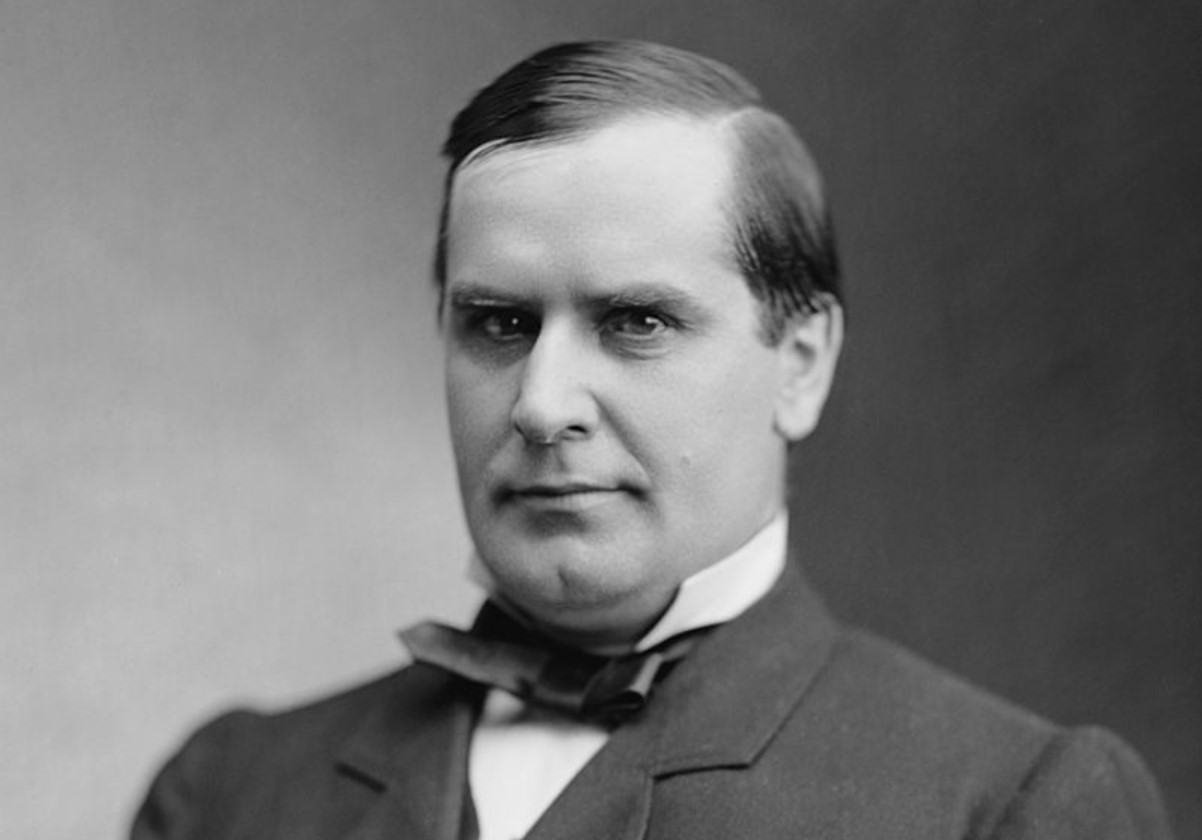 A photograph taken of William McKinley