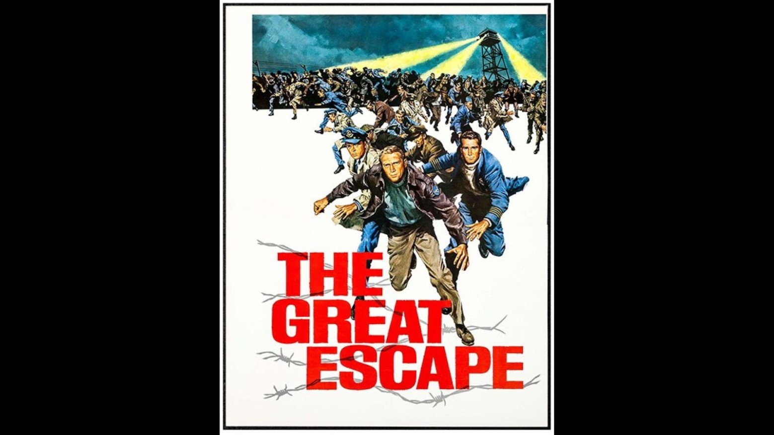 Promotional poster for the 1963 film “The Great Escape”