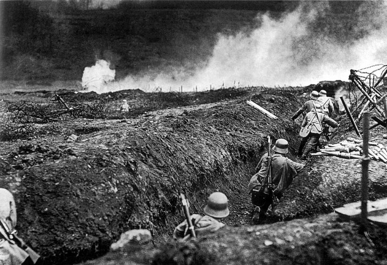 German troops training