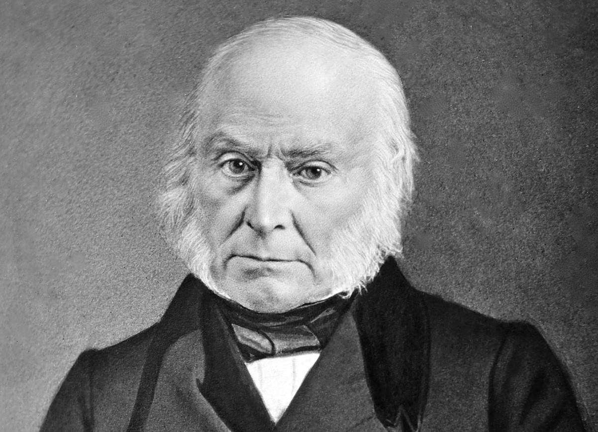 An image of former US President John Quincey Adams