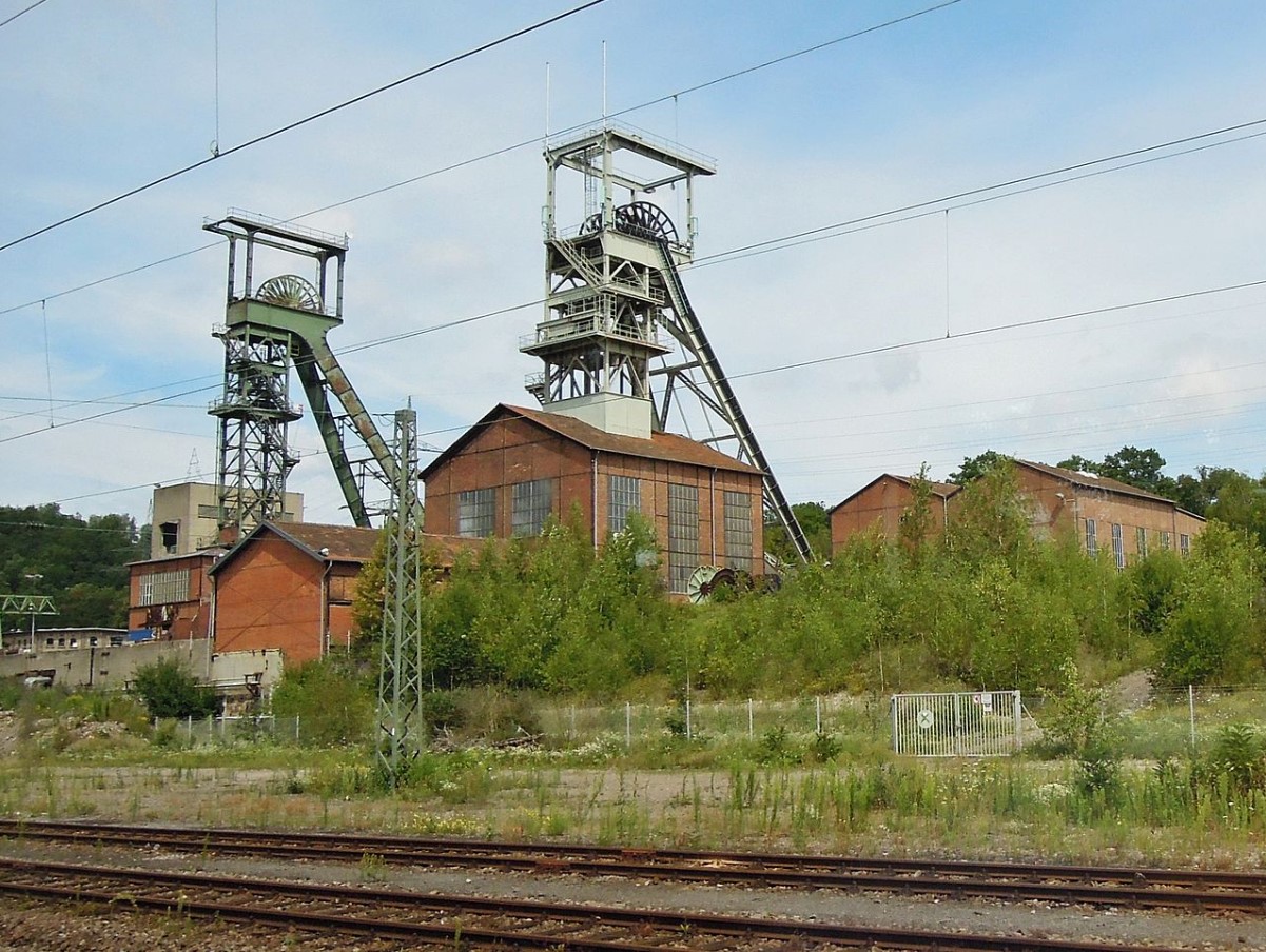 An image of the Luisenthal mine in Germany