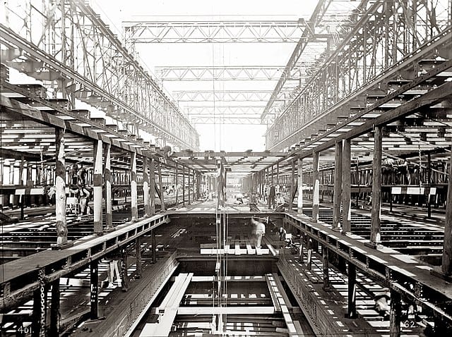 Titantic construction