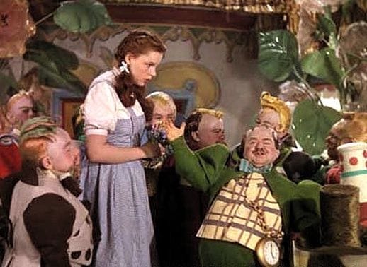 Mayor of Munchkin Land in 'The Wizard of Oz'