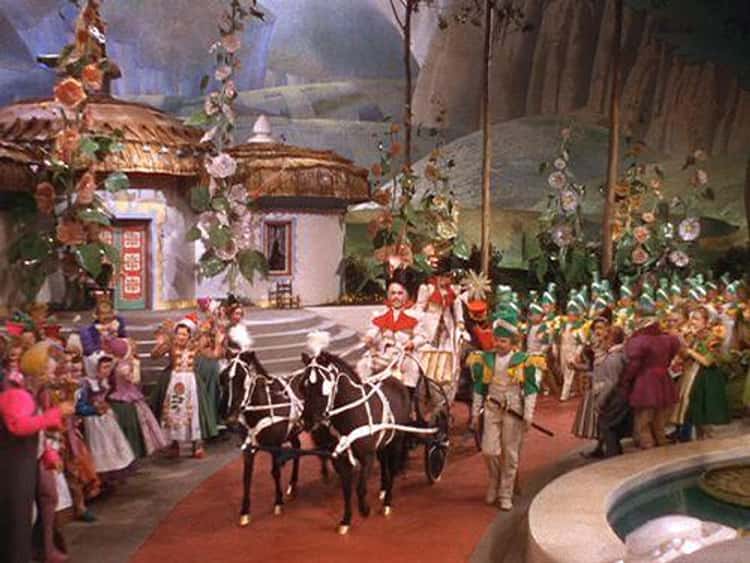 Munchkin Land in 'The Wizard of Oz'